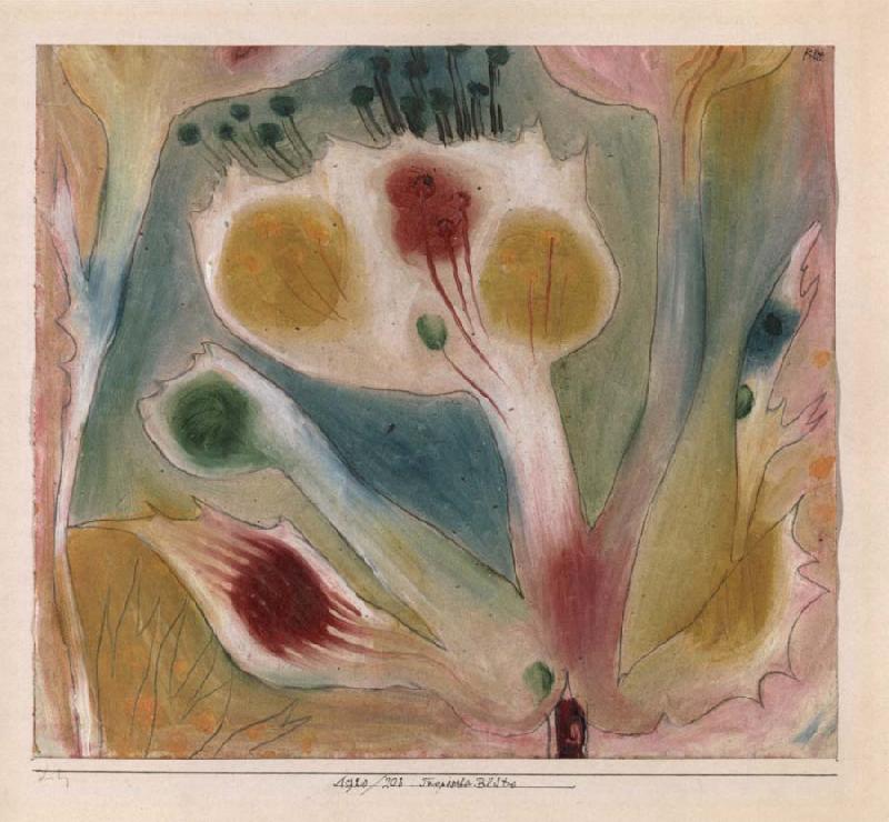 Paul Klee Tropical blossom